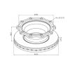 Kotouč brzdový SAF SKRS/Z 9022(22,5",ET0)