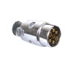 Zástrčka 7pól.12V alu
