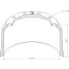 Buben brzdový BPW 4220/284 ECO DRUM Z