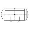 Vzduchojem 100l / 396 x 909 / 11,0 bar, Alu