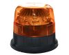 Maják LED oranž, na 3šrouby ,,GALAXY,, 10 - 30V 8led,IP68,  Ø141 x 120 mm