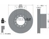 Kotouč brzdový SAF SKRB 9019(19,5-22,5",ET120) K,W
