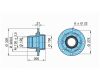 Náboj SKHZ 10-12008 ECO-P TSB 3709 (M136x2,5)