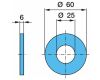 Podložka pr.25/60-6 ALII 24