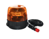 Maják LED oranž, na magnet.  ,,GALAXY,, 10 - 30V 8led,IP68, Ø141 x 166 mm