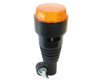 Maják LED zábleskový oranžový 12/24V na držák