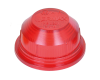 Kryt pozičky A 112-2-R červený Ø47 mm