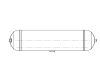 Vzduchojem 40l / 310 x 630 / 12,5 bar, Alu