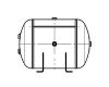 Vzduchojem 60l / 396 x 592 / 11,0 bar, Alu
