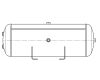 Vzduchojem 60l / 310 x 898 / 11,0 bar, Alu