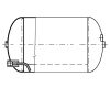 Vzduchojem Volvo 25l / 276 x 500 / 13 bar