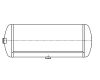 Vzduchojem RVI 15l / 200 x 550 / 13 bar