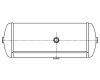 Vzduchojem RVI 15l / 200 x 561 / 13 bar
