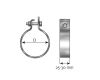 Spona,objímka výfuku  114,5mm IVECO, MB, MAN, NEOPLAN, STEYR
