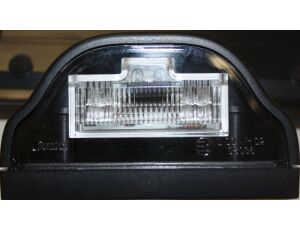 Osvětlení SPZ černé LED 24V