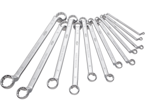 Sortiment dvojitých očkových klíčů