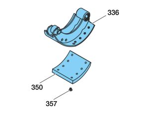 Čelist brzdová 3015-1 kml.GOLDHOFFER
