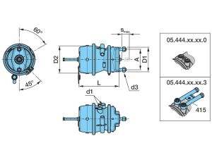 Válec kot.brzd 14"/24"P-M/M
