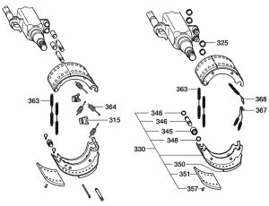 Sada čelistí pro přestavbu SN 3620 na 3620 BPW95