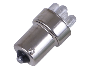 Žárovka LED 24V 0.5W BA15s(5W) žlutá