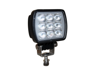 Světlomet pracovní 9 LED 12/24V,1600/1200lm 70x87mm open end
