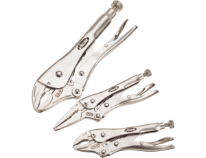 Sada skřipcových kleští ve svinovací tašce