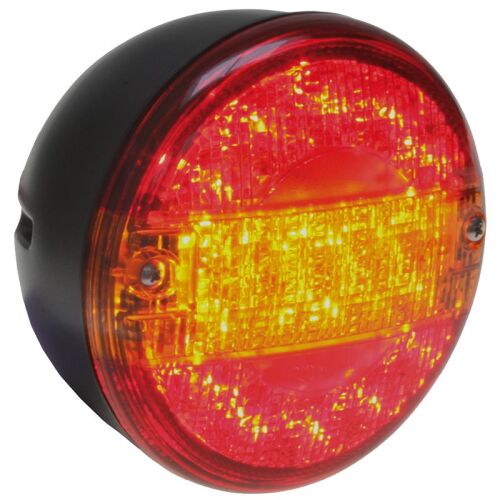 Světlo zadní kulaté 3komorové LED 12/24V 6,5W