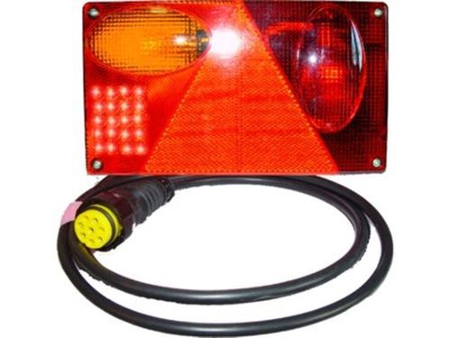 Světlo zadní vícekomorové Levé,Multipoint LED Kögel