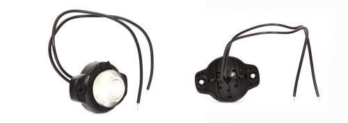 Pozička přední LED 12/24V bílá