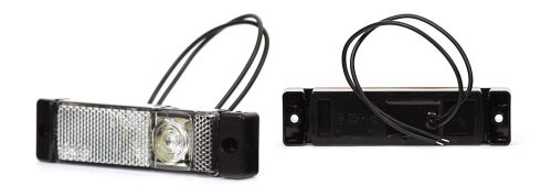 Pozička přední LED 12/24V  bílá