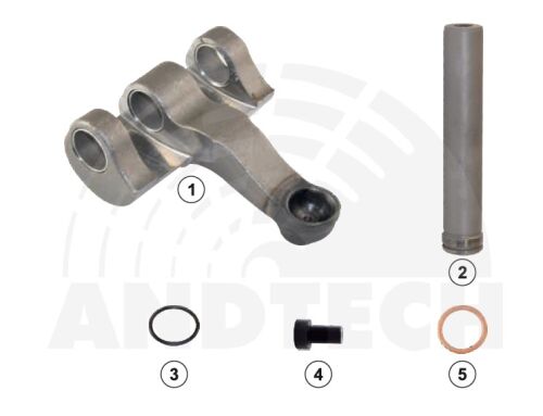 Sada oprav.brzd.třmenu páka kompl.