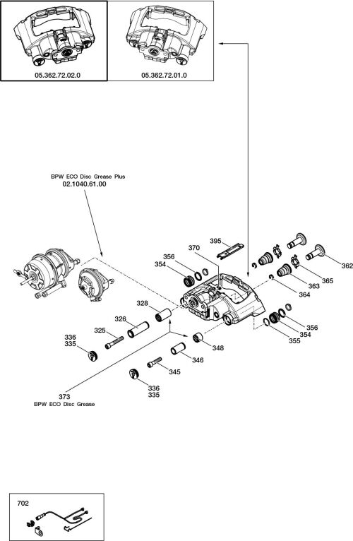 Brzda TSB 4309 P
