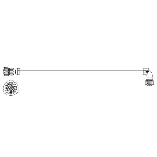 Adaptér zadní BPW 1x2,5m ADR ke konc.lampám