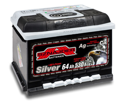 Baterie 12V 64Ah SZNAJDER SILVER 530A