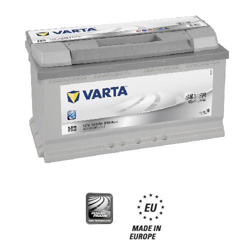 Baterie VARTA Silver Dynamic 100Ah 830A