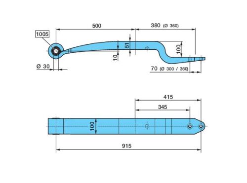 Pero ALM 1x51 500/380/K100