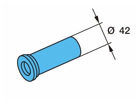 Přípravek pro montáž pouzdra brzd.klíče - trn pr.42 mm