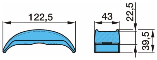 Segment pl.třmenu 150(k nápr.)