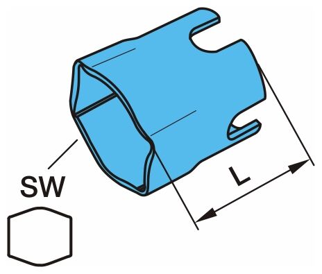 Klíč nástr.BPW SW65(os.matice)