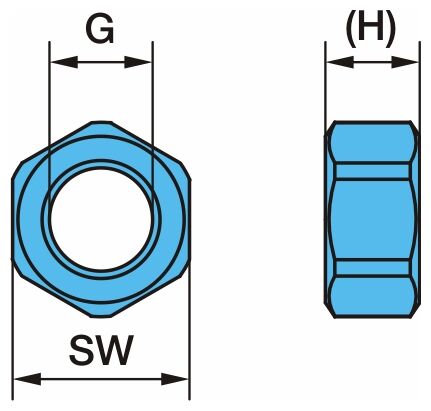Matice M16x1,5 - pro brzd.válec