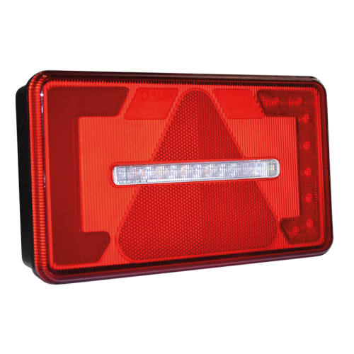 Světlo zadní BPW TM12 LED P  5 kolík zásuvka