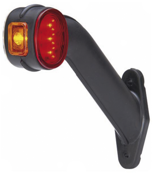Pozička boční Superpoint II tykadlo LED 12V - L