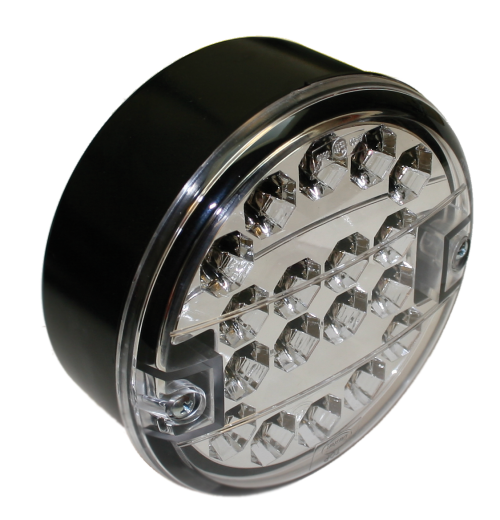 Světlo couvací kulaté LED, 9-33V zpátečka